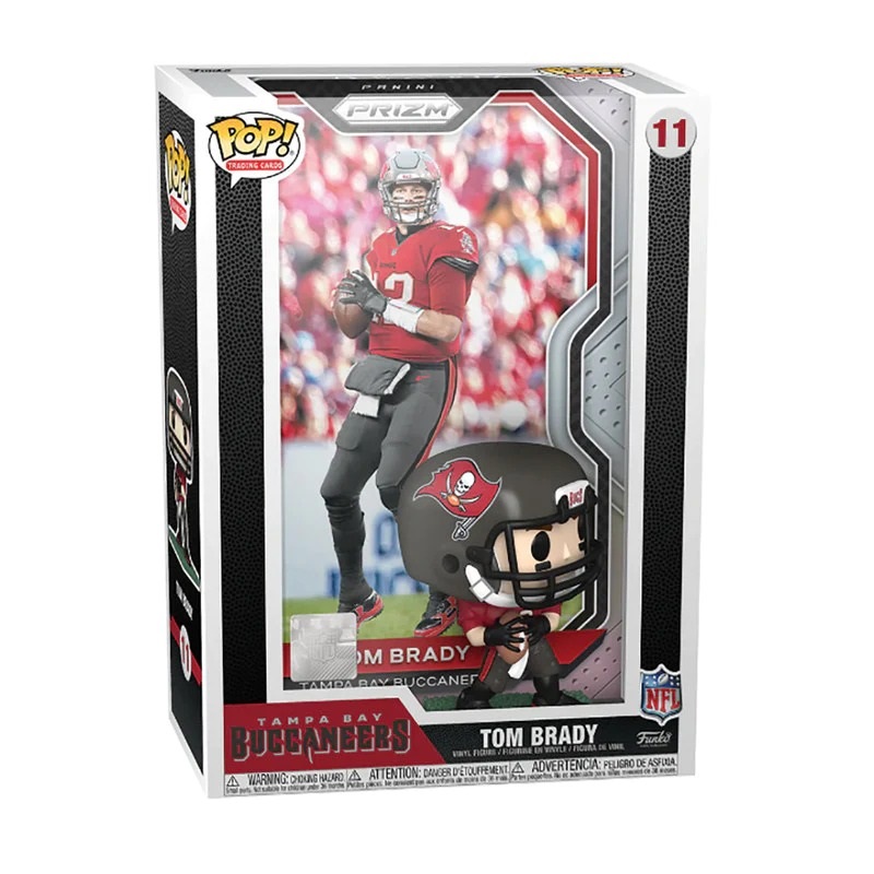 Funko Pop Trading Cards Tom Brady #11 Tampa Bay Buccaneers