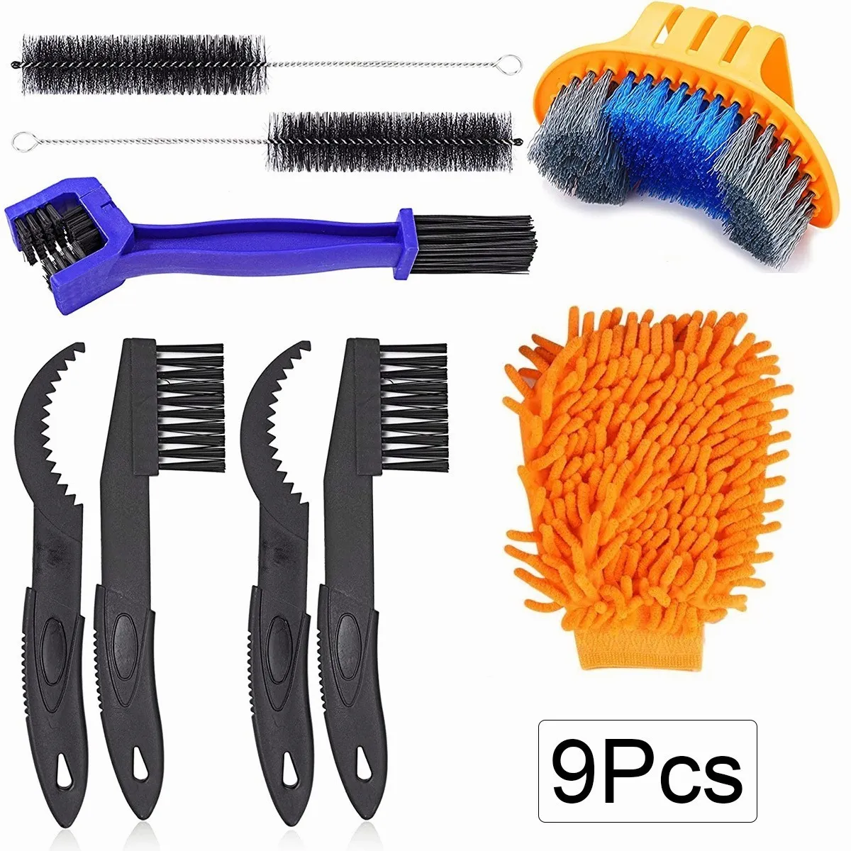 Kit De Cepillo Limpiador Cadena Para Bicicleta Y Moto