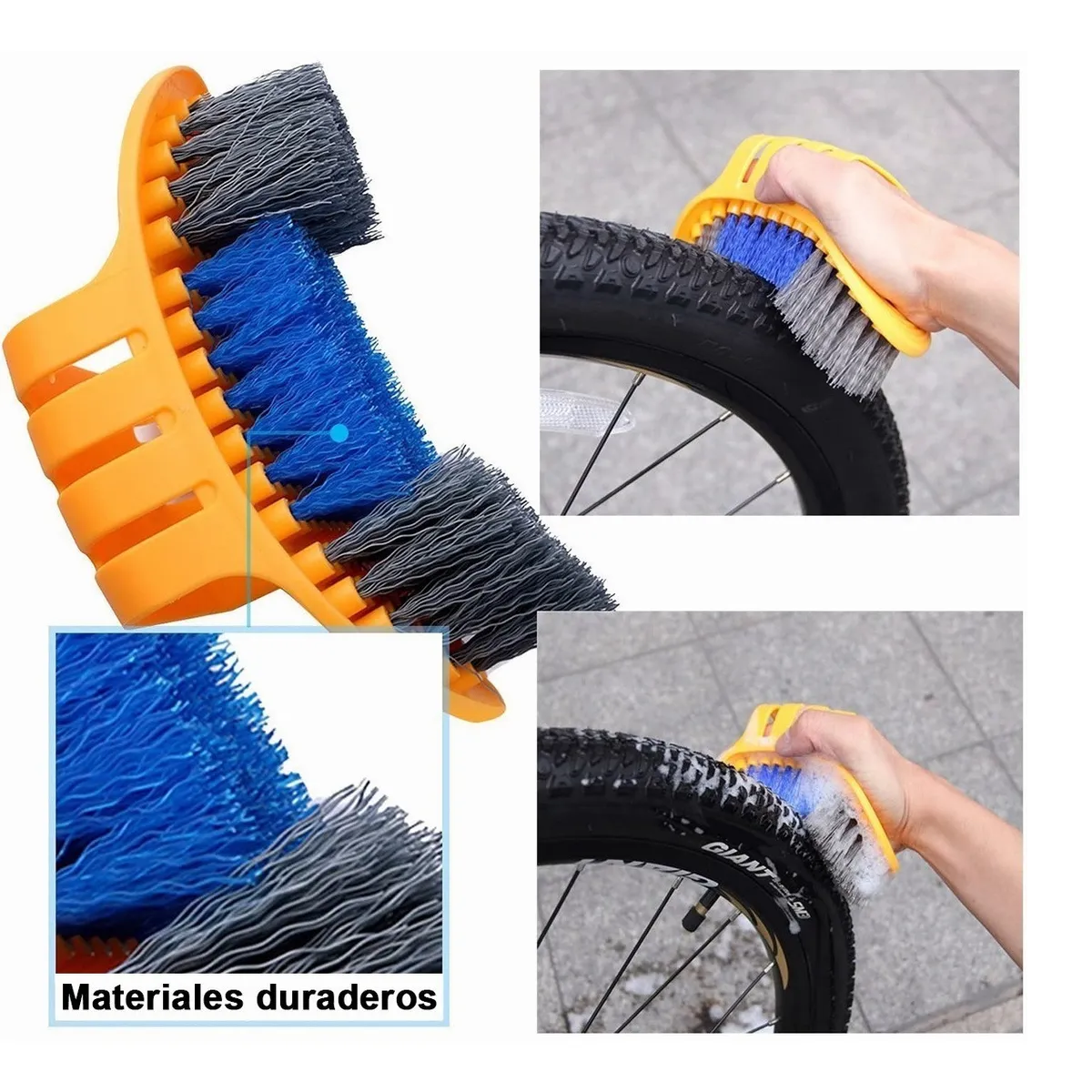 Brosse De Nettoyage Pour Chaîne Vélo Et Moto - Outil De Récurage - Neuf