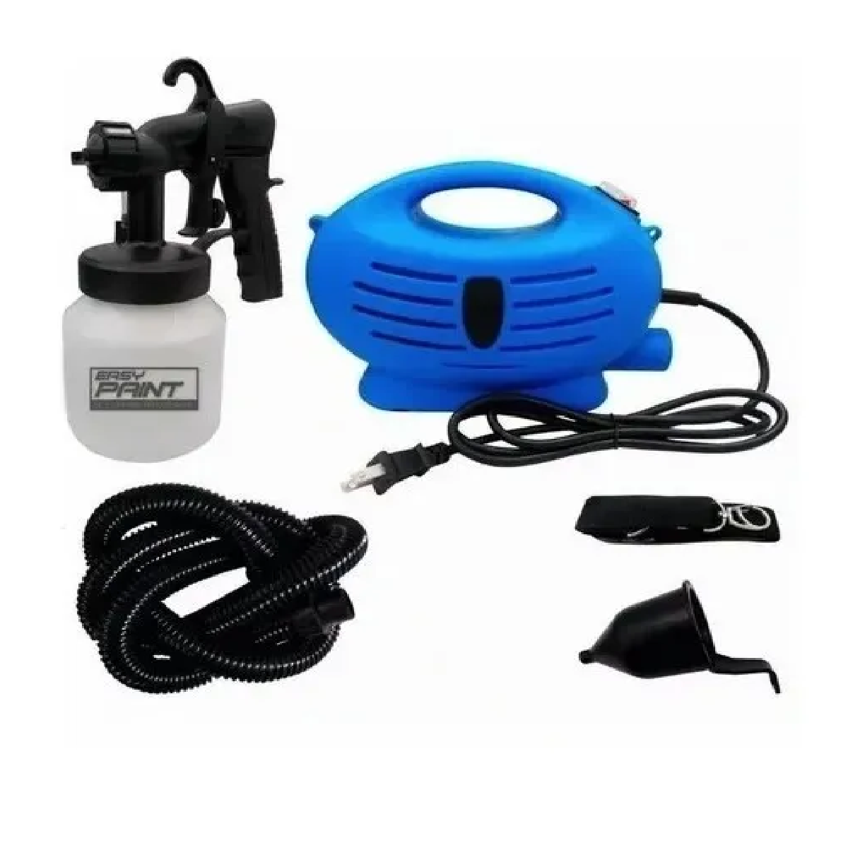 Máquina Portátil Compresor + Pistola Para Pintar