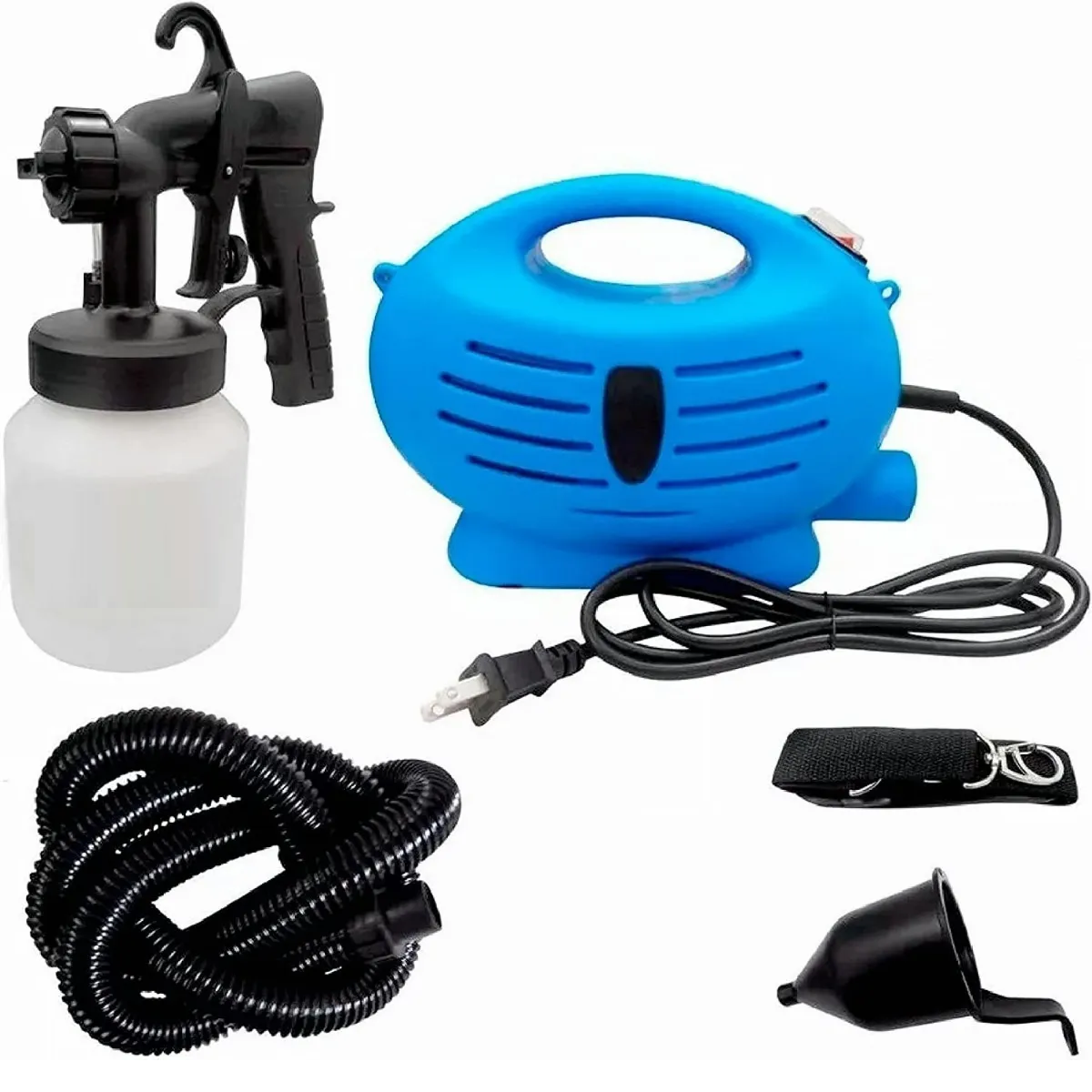 Máquina Portátil Compresor + Pistola Para Pintar