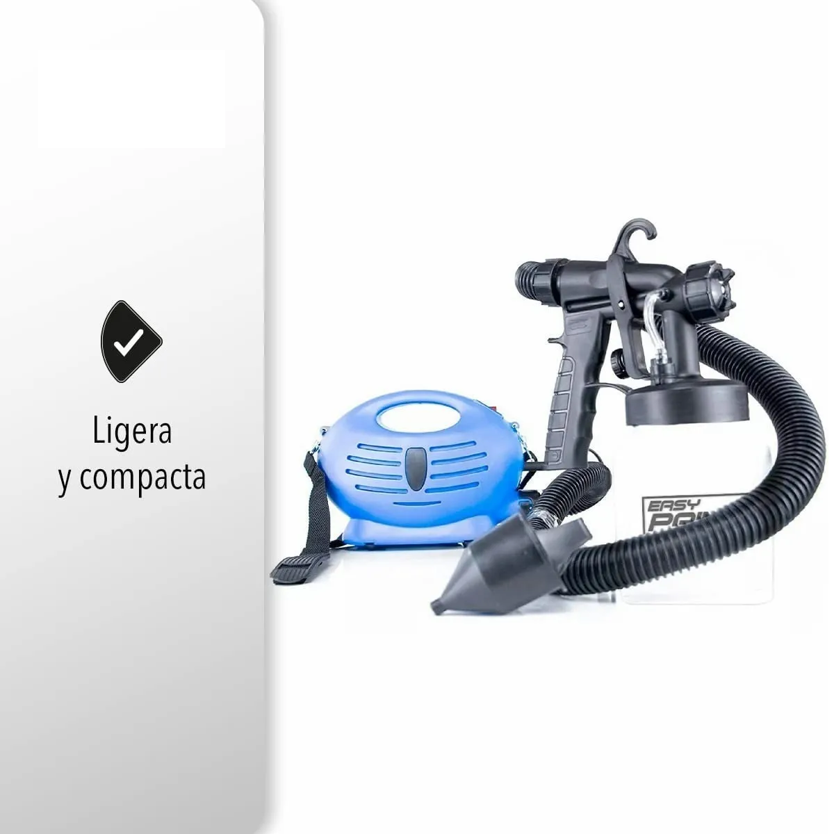 Máquina Portátil Compresor + Pistola Para Pintar