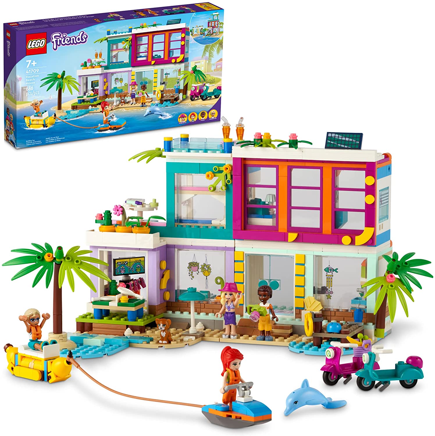 Lego Friends 41709 Casa De Verano En La Playa