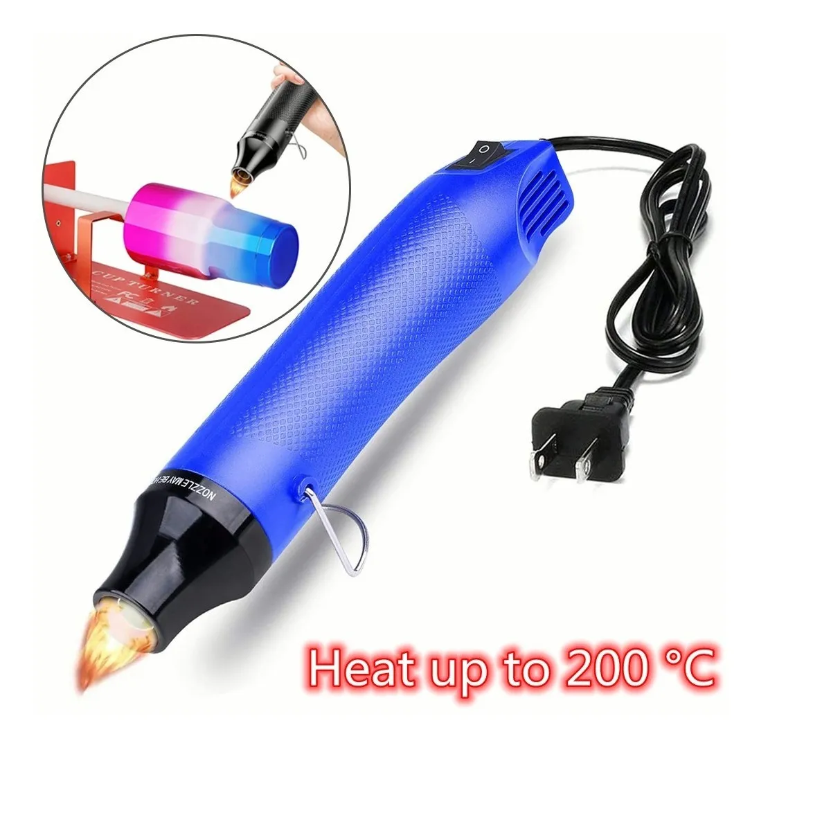 Pistola De Calor Portátil, Pistola De Aire Caliente 300w