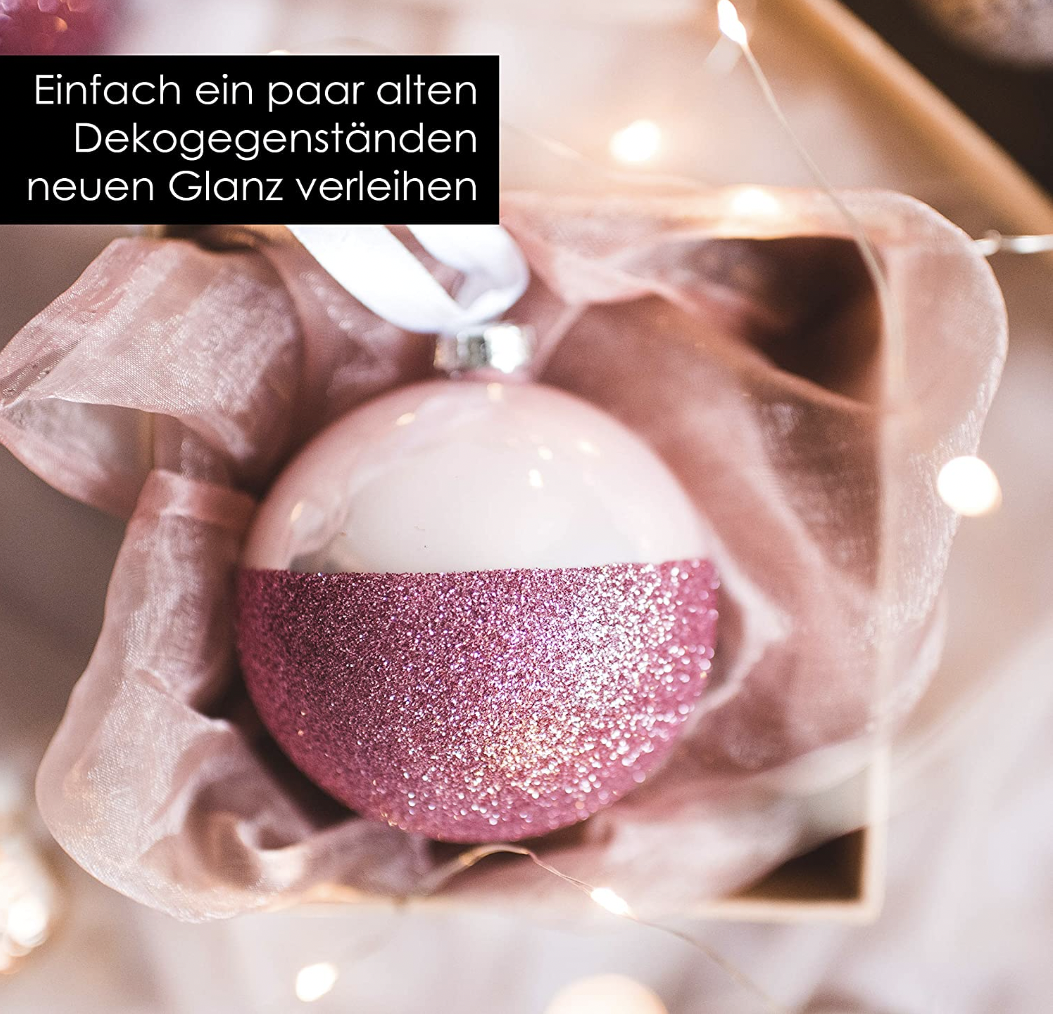 Diamantina metalica purpurina 50 G en Bolsa para Manualidades y Arte para Cara Ojos Maquillaje Pelo Arte Corporal, fiesta party, Cera Derretida, Decoración De UñAs, Limo, Arcilla PoliméRica, Pintura Decorativa etc.