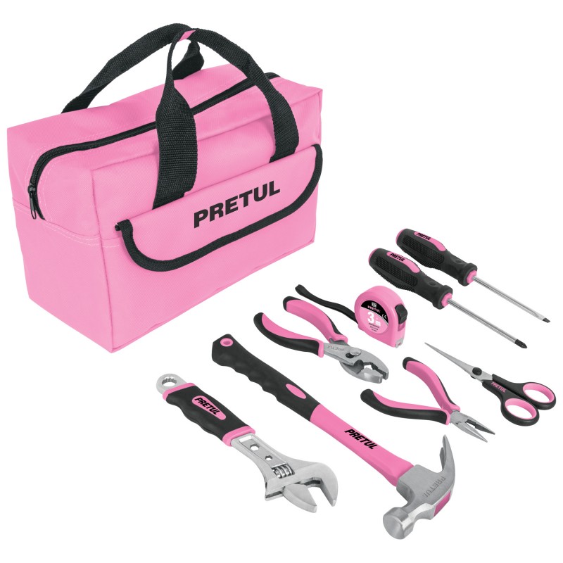 Juego de 8 Herramientas Caseras para Dama SET-MA8 Pretul