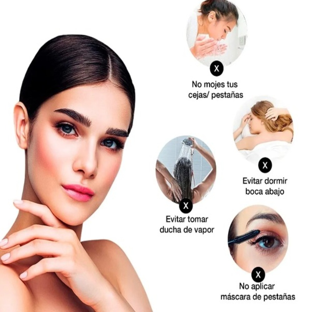 Kit Laminado De Cejas Lashlift Tinte Cejas y Pestañas 4 en 1
