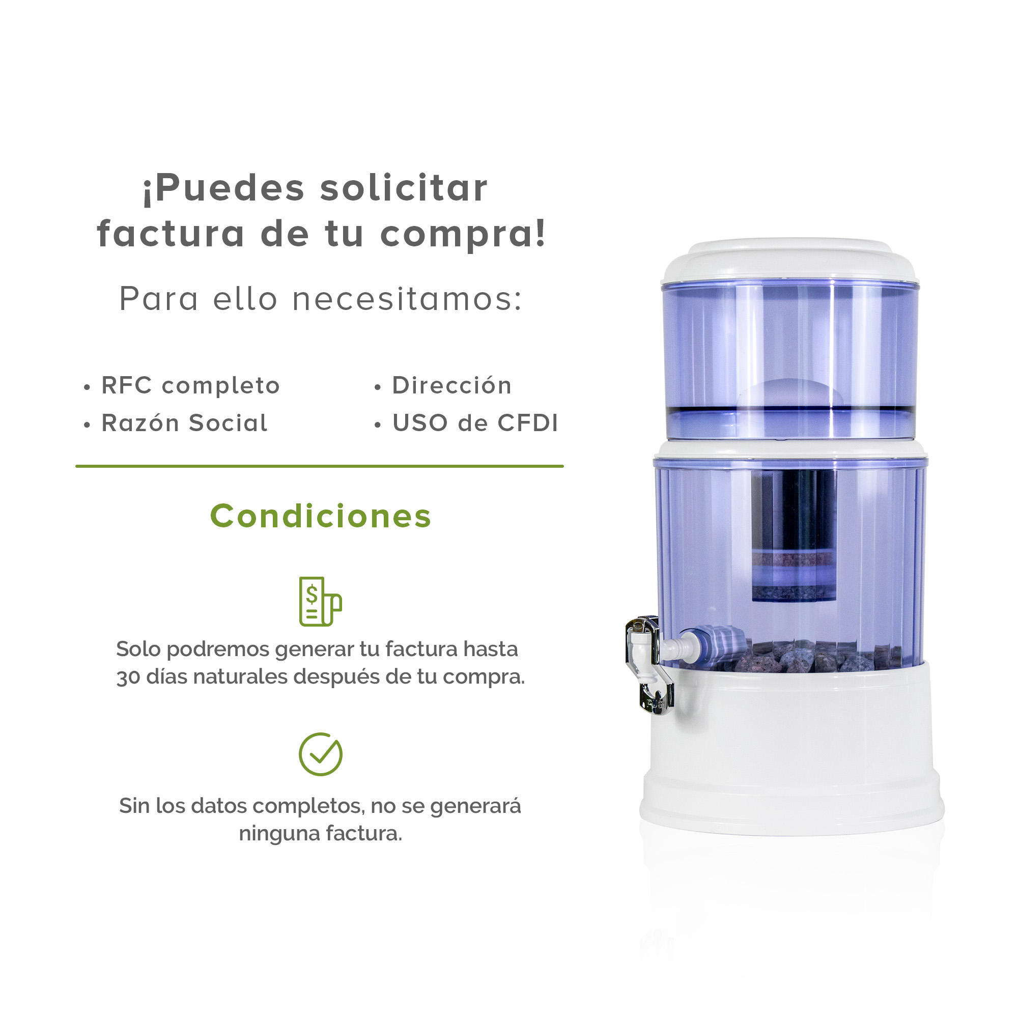 Purificador De Agua 10 Litros Filtro De Agua PA10L