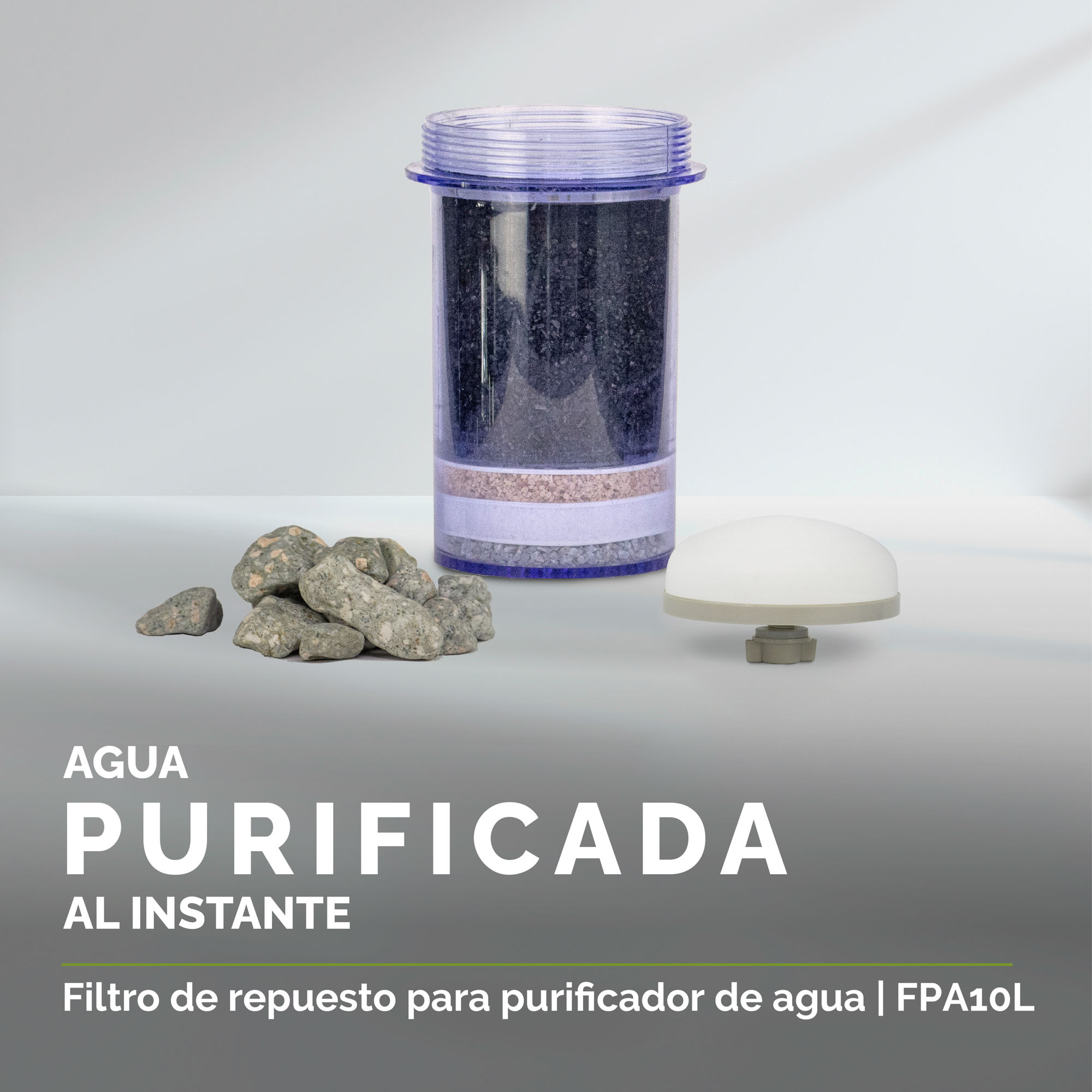 Filtro De Repuesto Purificador De Agua 10 Litros Avera FPA10L