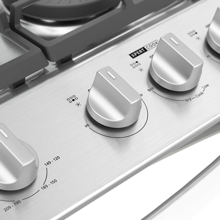 Estufa Whirlpool Gas Xpert Flamma Al Piso 30  WFR7000S