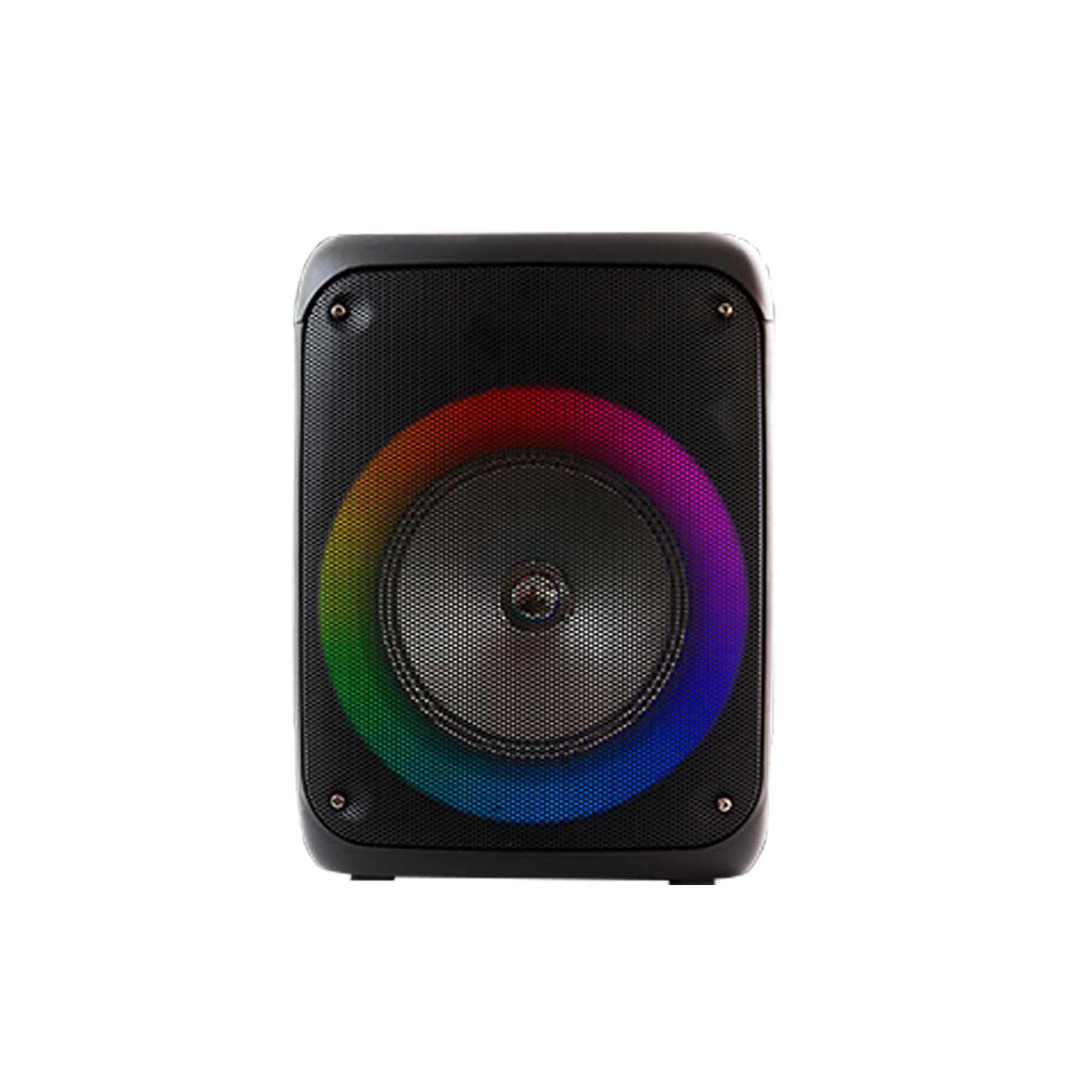 Bocina Portátil de 8" Recargable con Luz RGB AEK Cyber S-10815