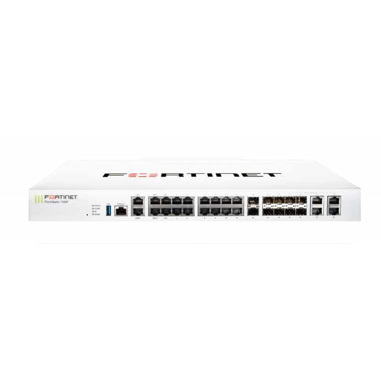 Firewall Fortinet FortiGate 100F, Alámbrico, 20 Gbits, 22x RJ 45