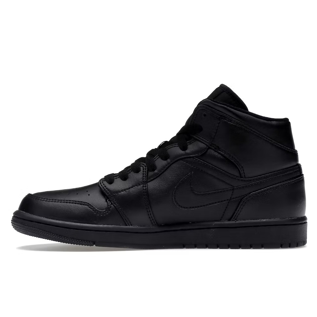 Jordan 1 Mid Triple Black (2022)