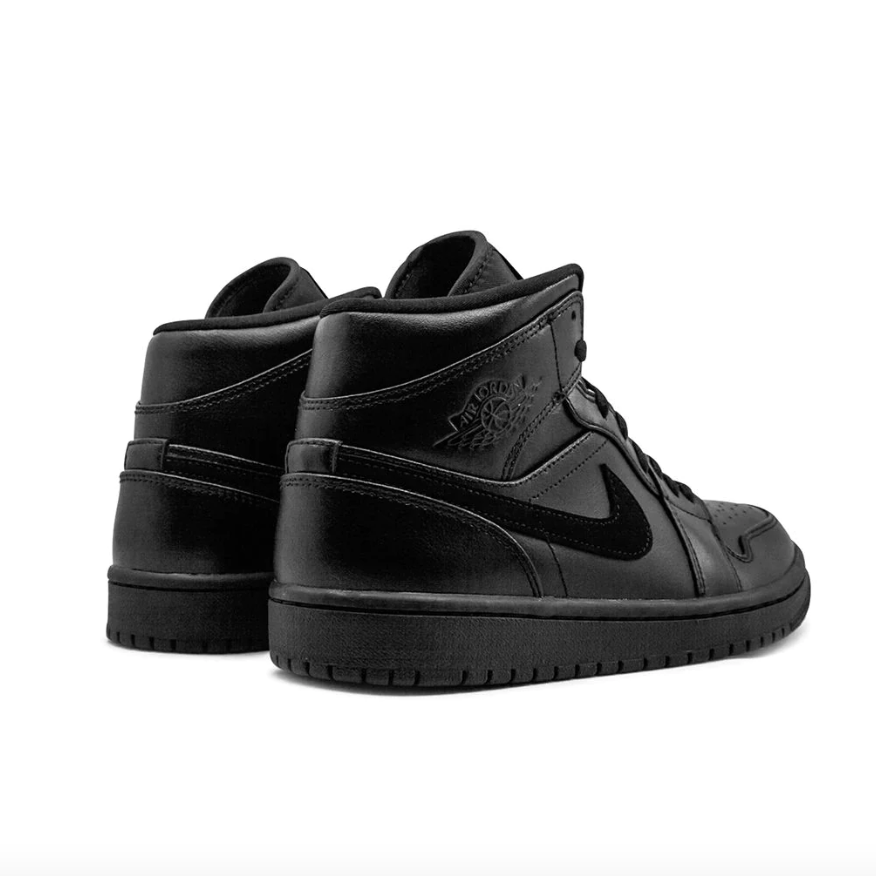 Jordan 1 Mid Triple Black (2022)