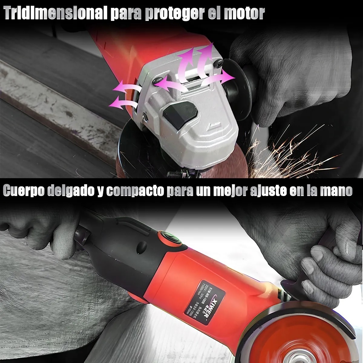 Esmeriladora Angular 710w 110v Amoladora Angular Para Corte