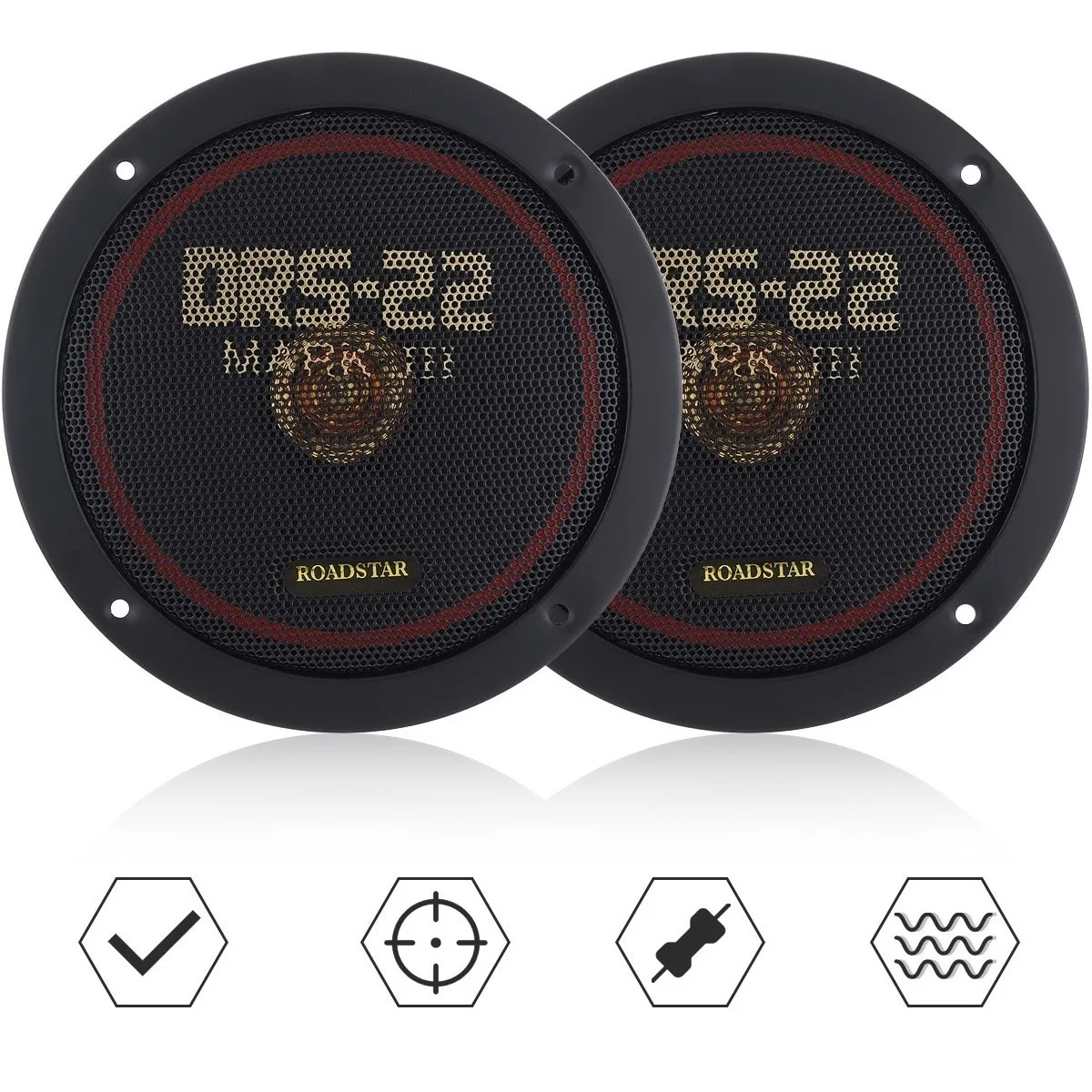 Set De Bocinas Para Carros Audio 6.5 150w Para Coches