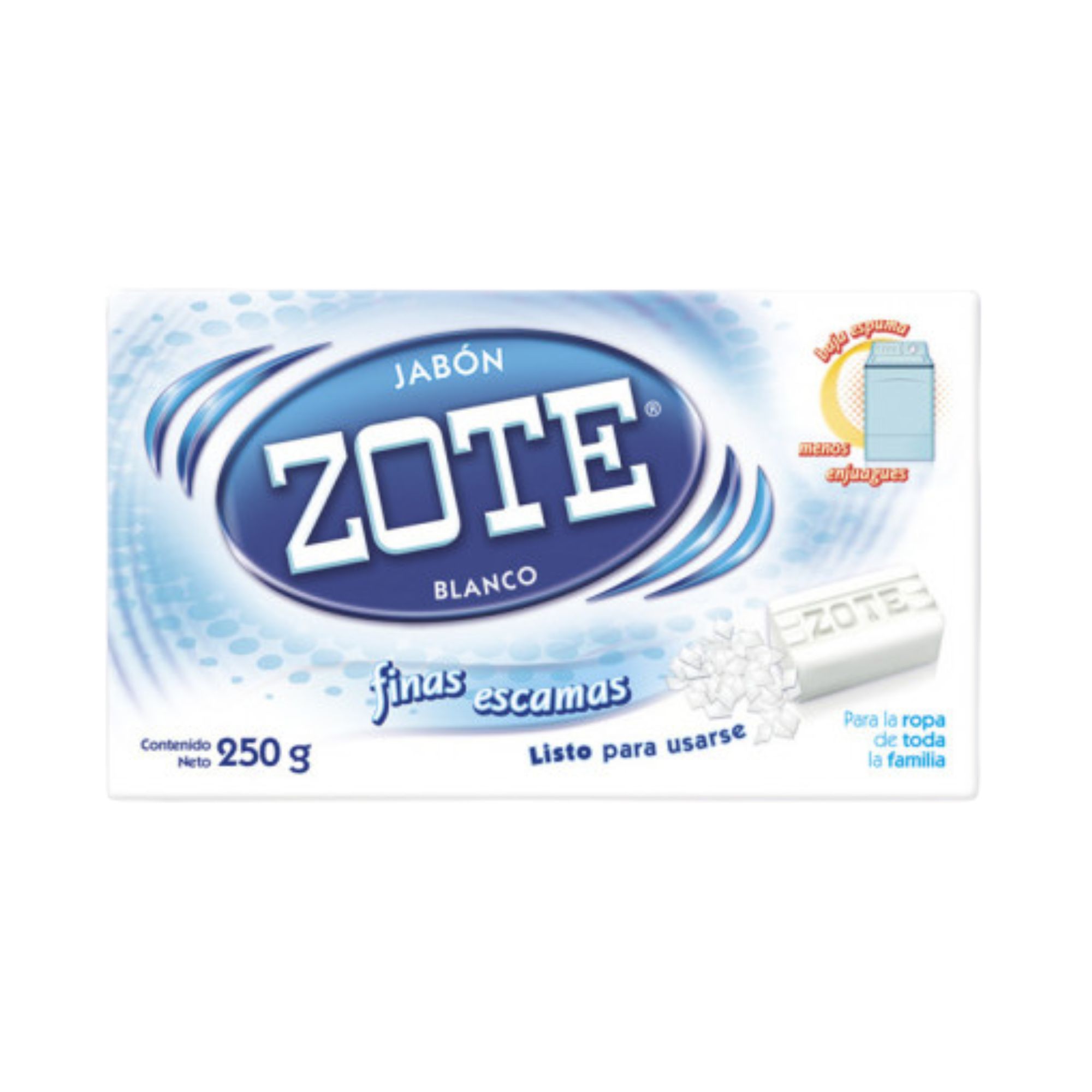 Jabón Zote Finas Escamas 18 Pz De 250g