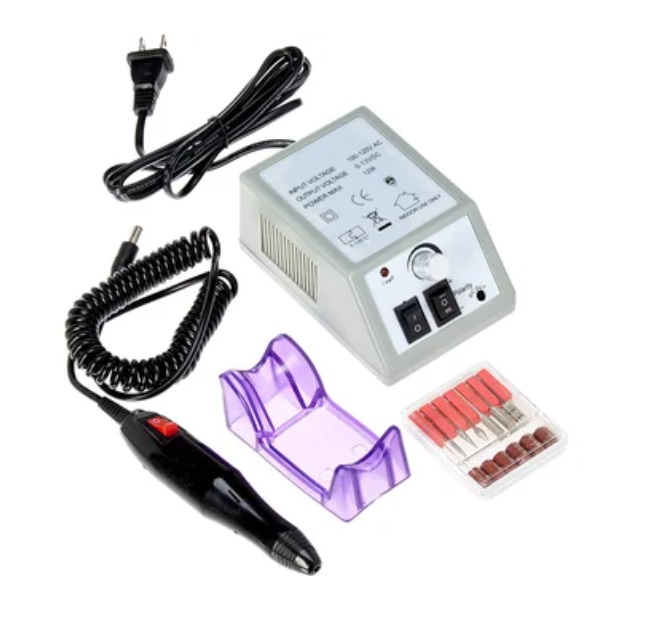 Set Manicure motor lijadora uñas dremel