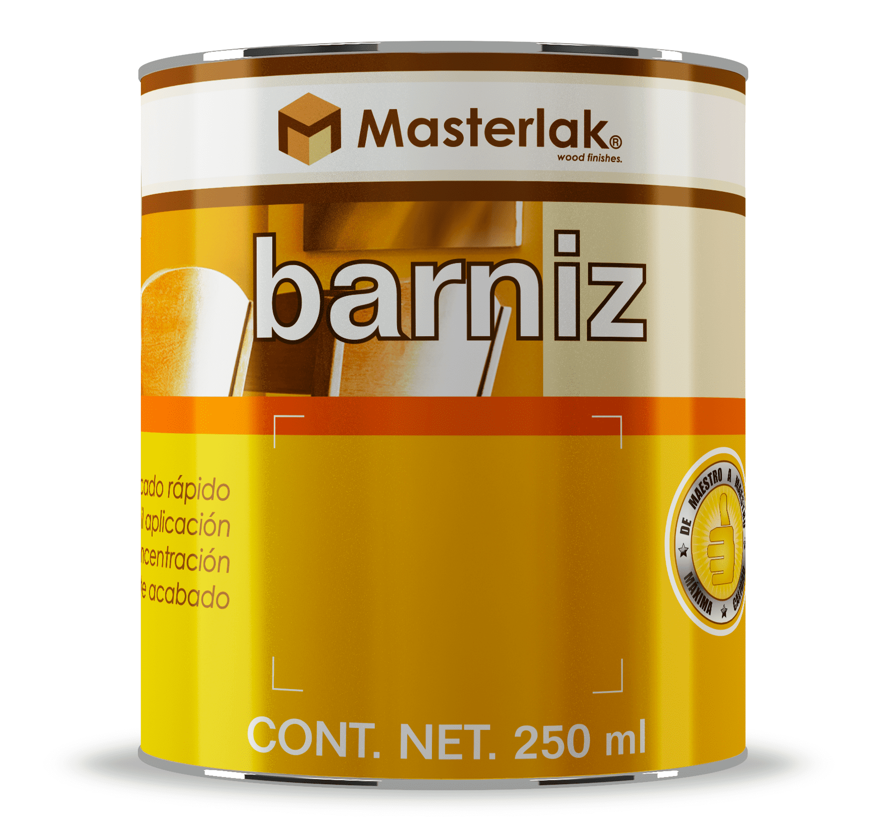 Barniz Entintable Color Nogal Americano 250 Ml MM95702