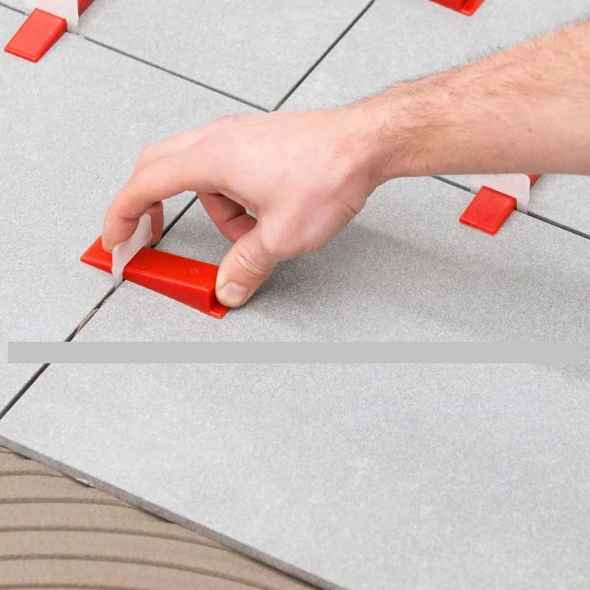 Kit 200 Clip O Corbata Niveladores Porcelanico Losetas Porcelana 1.5 mm