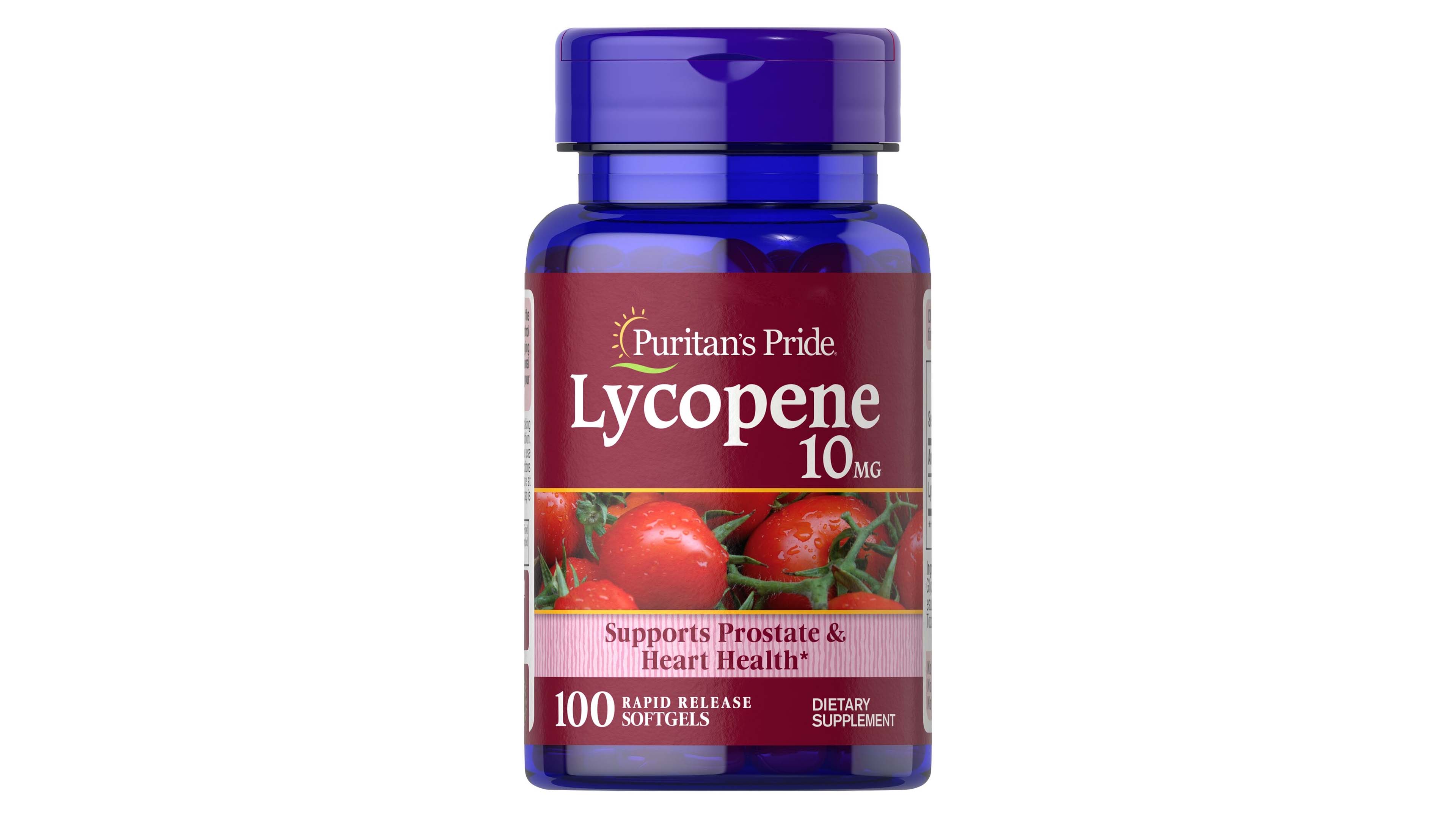 Lycopene 10mg Puritans Pride Antioxidante Prostata 100 Capsulas Blandas