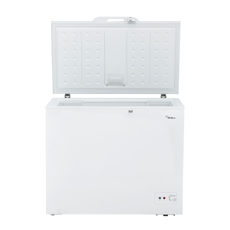 Congelador 9 pies diseño horizontal marca midea.