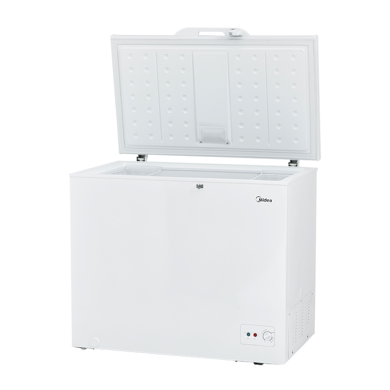 Congelador 9 pies diseño horizontal marca midea.