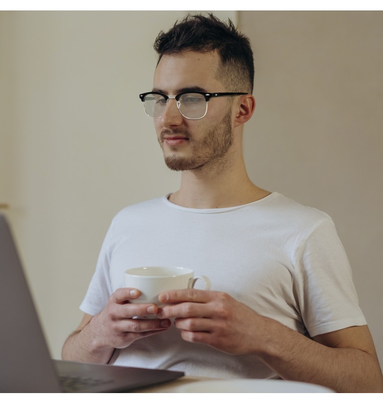 Gafas para computadora con filtro azul