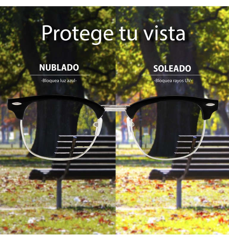 Gafas para computadora con filtro azul