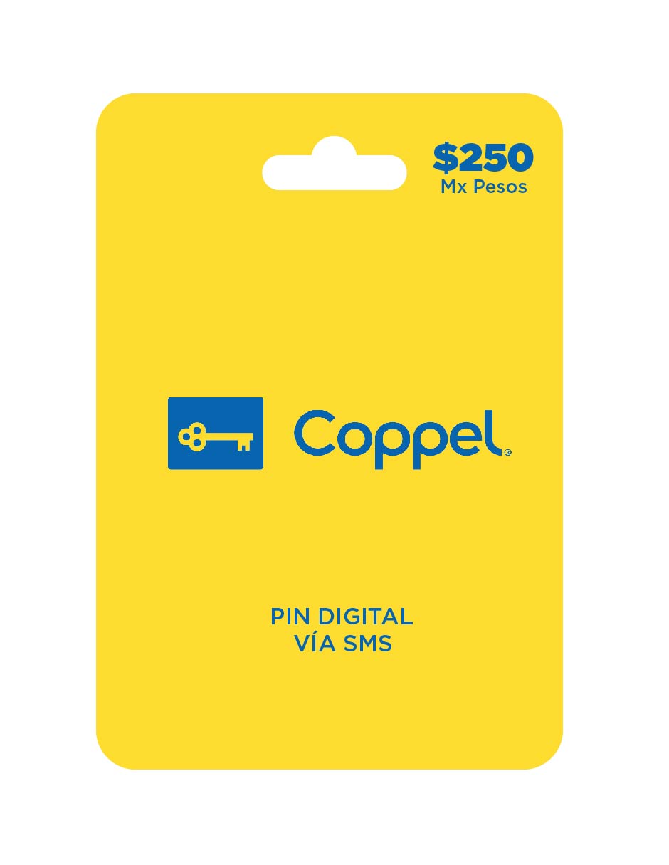 Coppel tarjeta prepago, Pin Digital