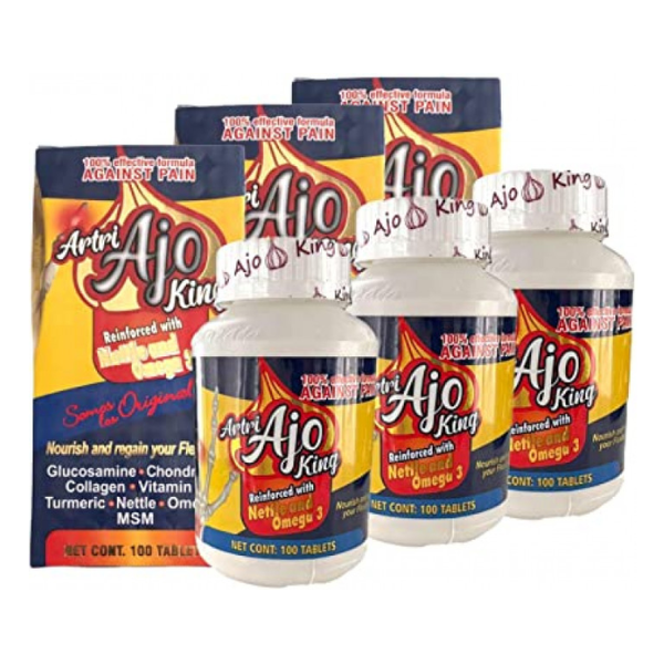 Artriajo king 100 ct pack  3 cajas