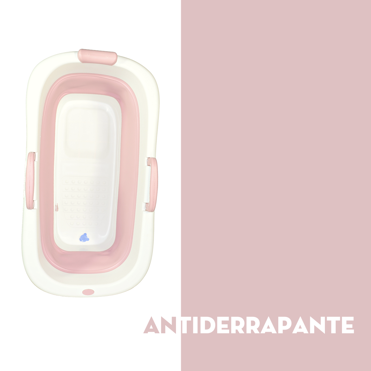 Tina Plegable Para Niño De 3-10 Años Spa En Casa Rosa Mima2