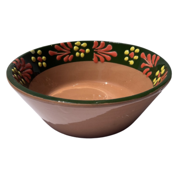 Set de 8 platos pozoleros verdes