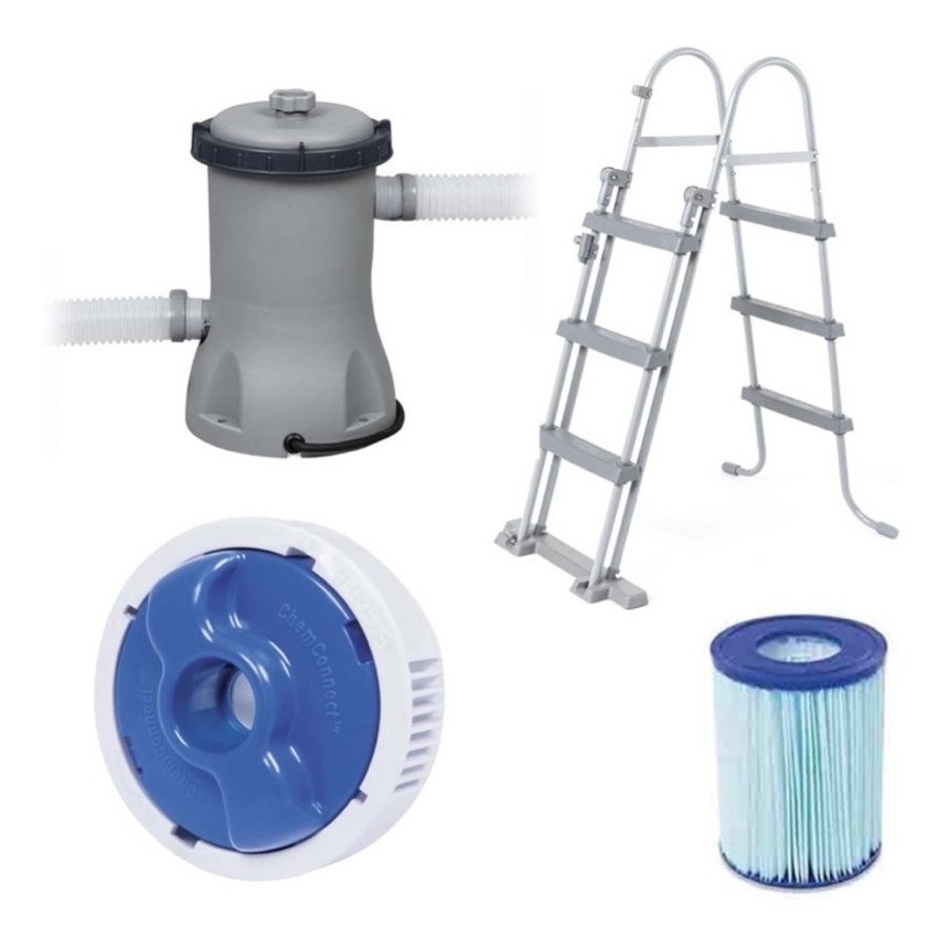 Alberca Piscina Rectangular Estructural Power Steel Bestway