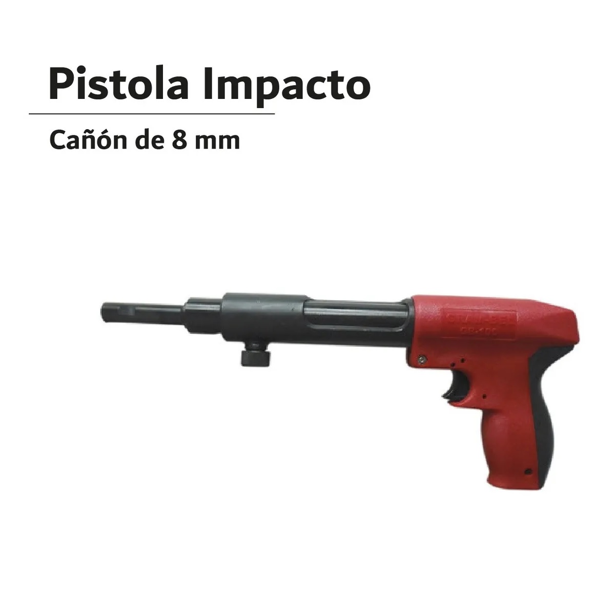 Pistola Impacto Disparador Fijacion 8 Mm 3in