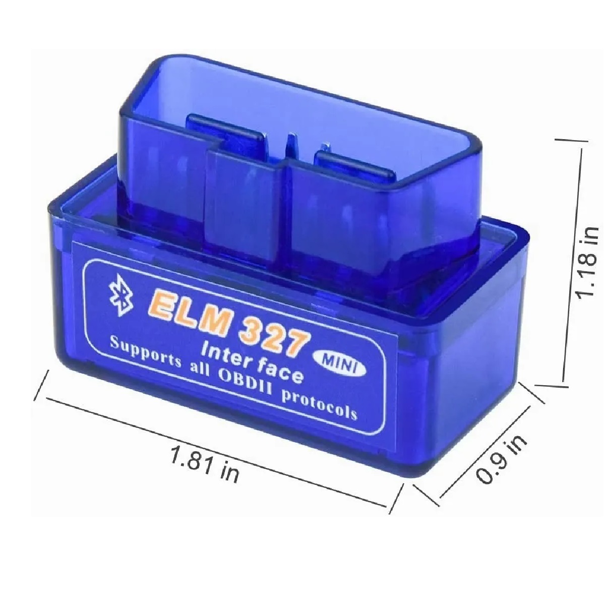 Conexión Bluetooth Del Escáner De Coche Mini Elm327 Obd2