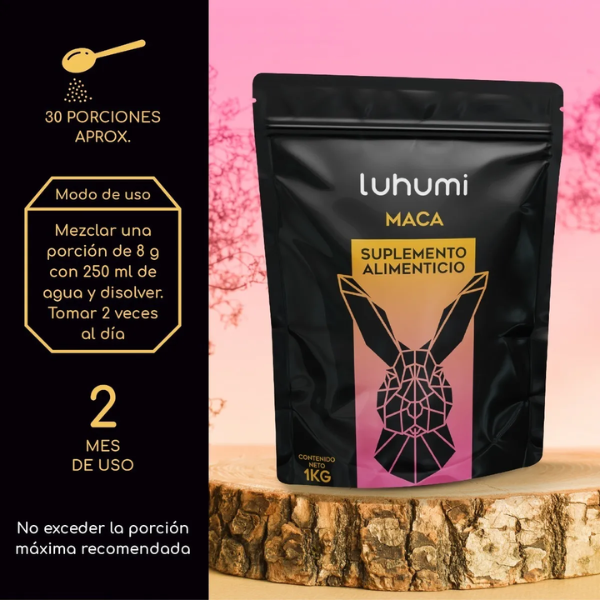 Maca Suplemento Superfood Luhumi Polvo 1kg
