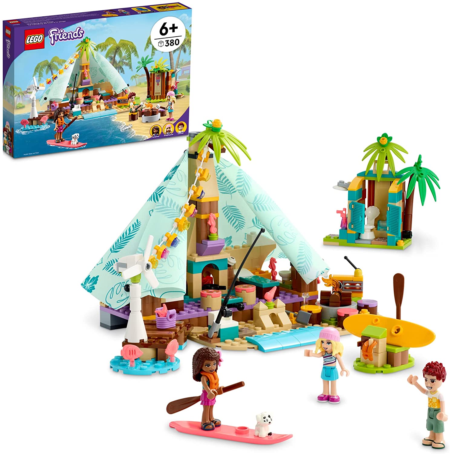 Lego Friends 41700 Glamping En La Playa