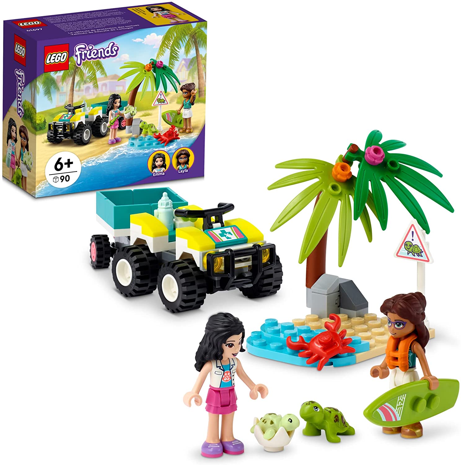 Lego Friends 41697 Vehículo De Salvamento De Tortugas