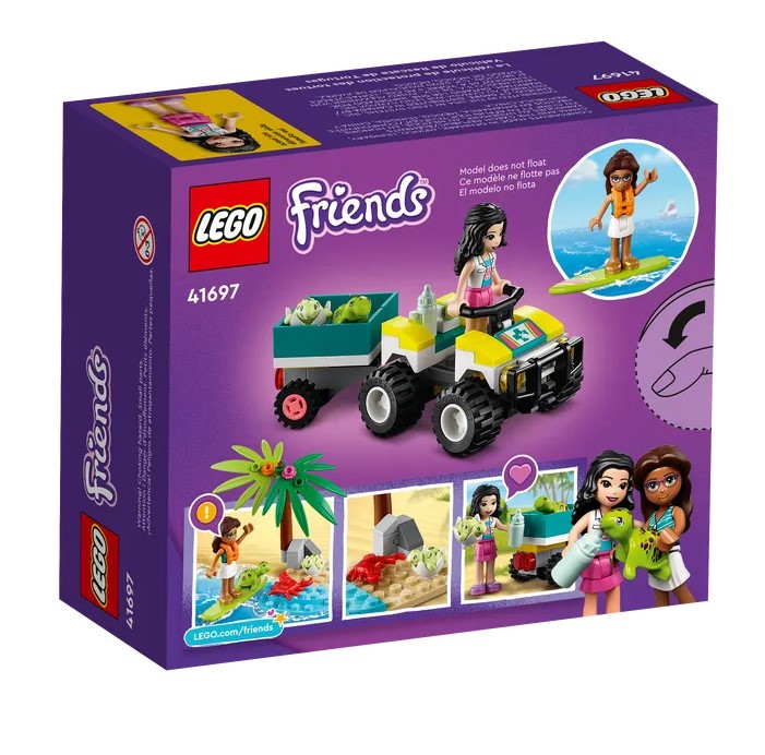 Lego Friends 41697 Vehículo De Salvamento De Tortugas