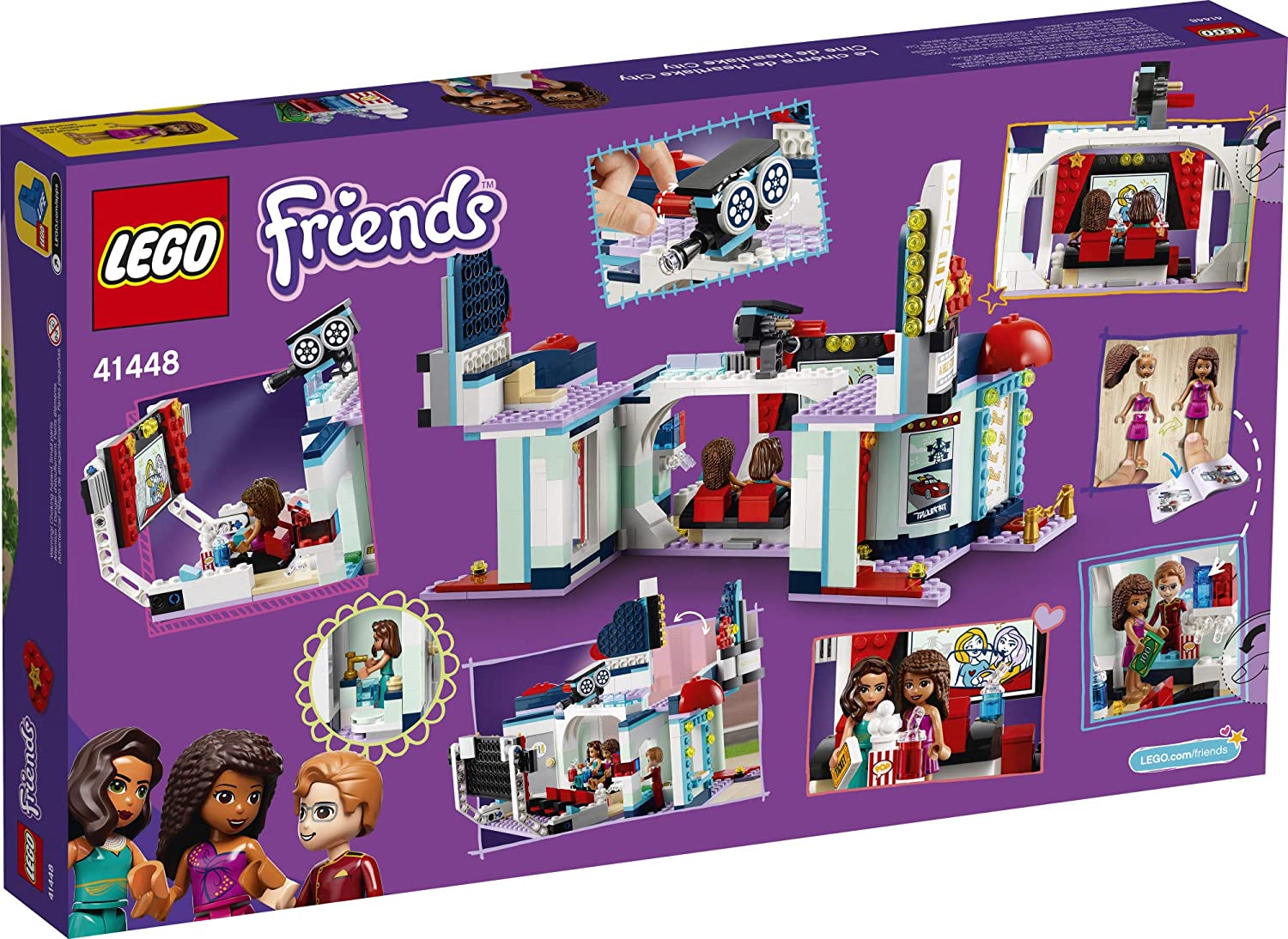 Lego Friends 41448 Cine De Hearlake City.