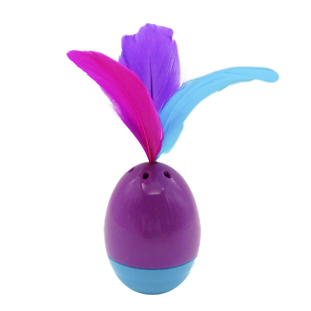 JUGUETE HUEVO MAGICO C/CATNIP P/GATO PLAY