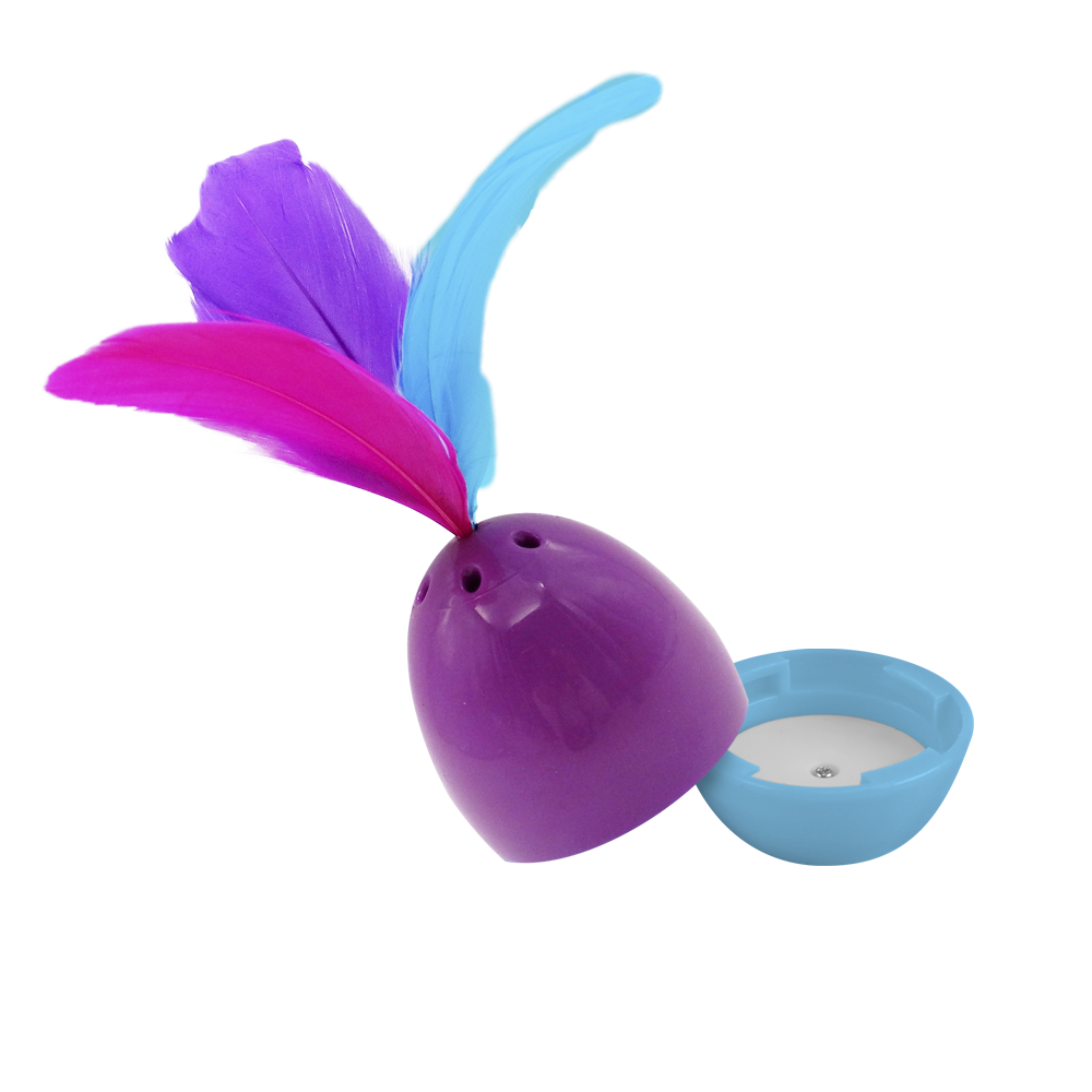 JUGUETE HUEVO MAGICO C/CATNIP P/GATO PLAY