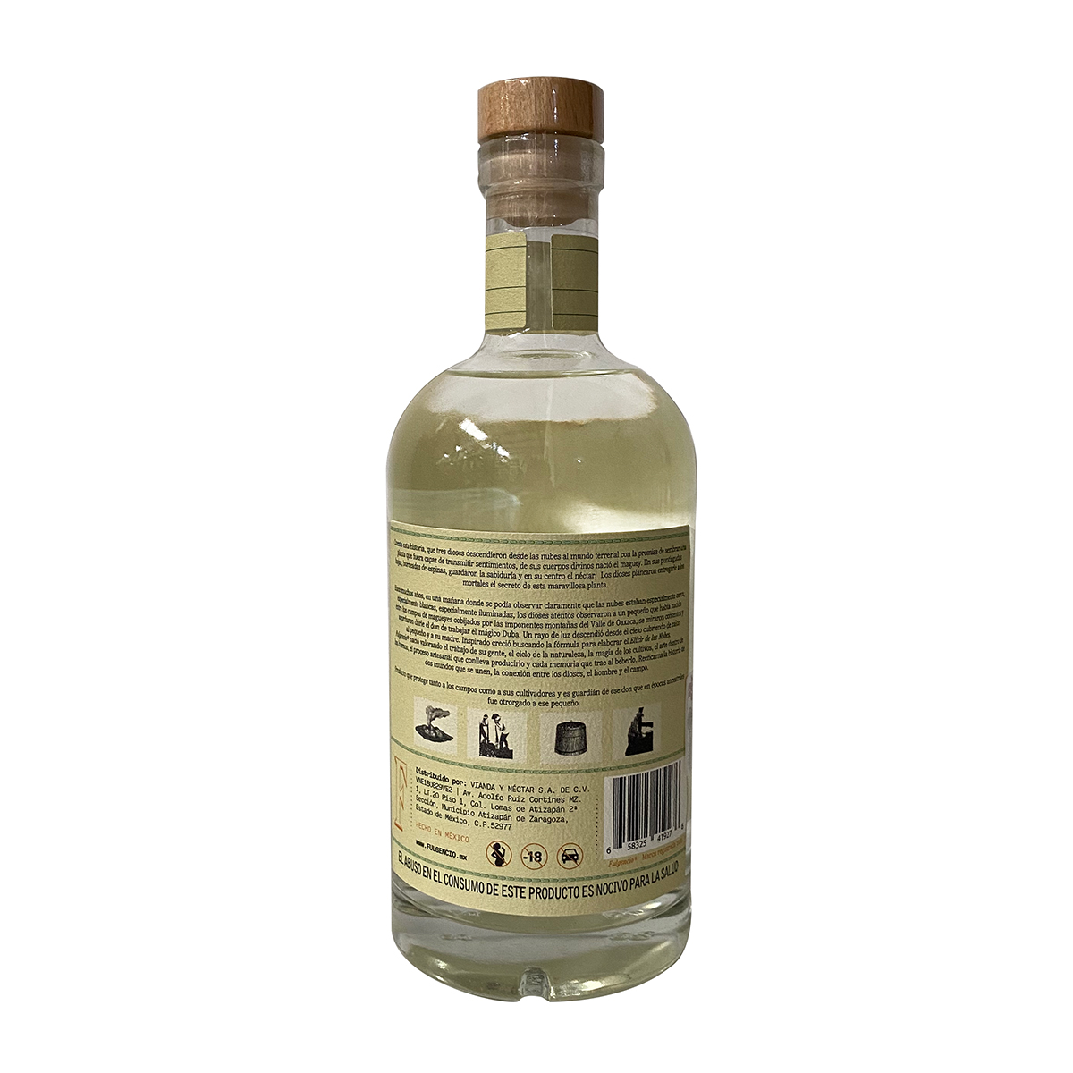 Destilado de Agave Artesanal Fulgencio Ensamble Ancestral 700 ml