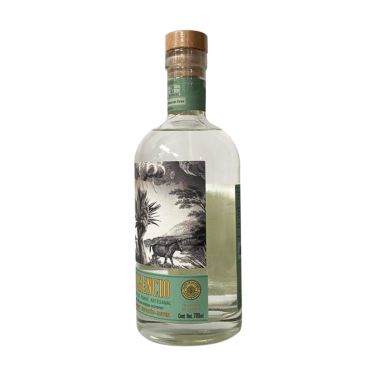 Destilado de Agave Artesanal Fulgencio Espadín Joven 700 ml