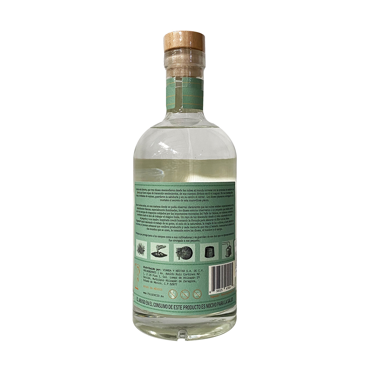Destilado de Agave Artesanal Fulgencio Espadín Joven 700 ml