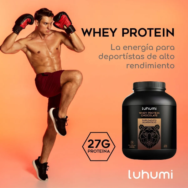 Suplemento Whey Protein Suero De Leche Luhumi Chocolate 5lb