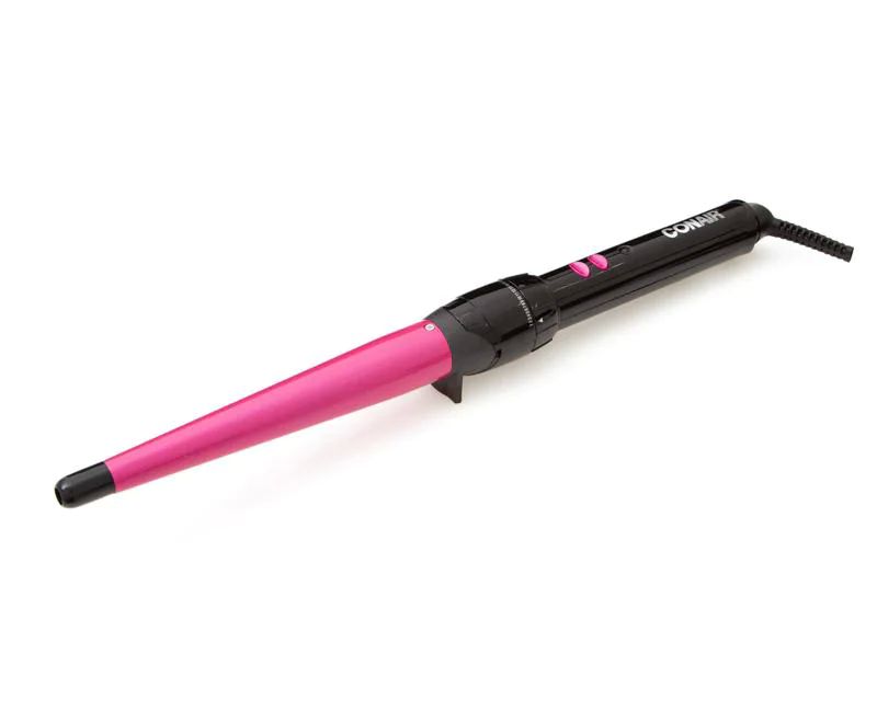 Rizadora para cabello ferro conico de doble ceramica conair