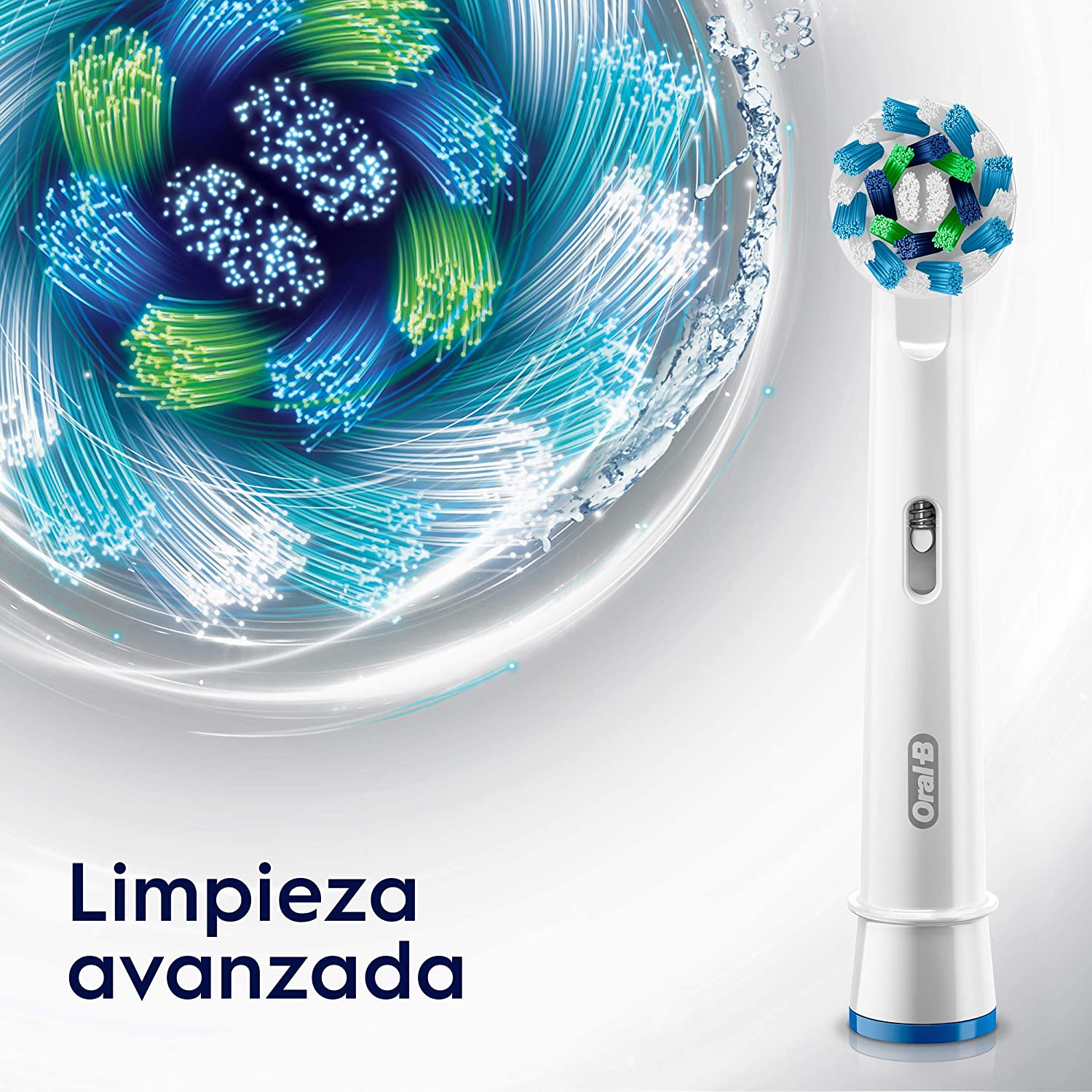 Cepillo de dientes oral b con 4 cabezales