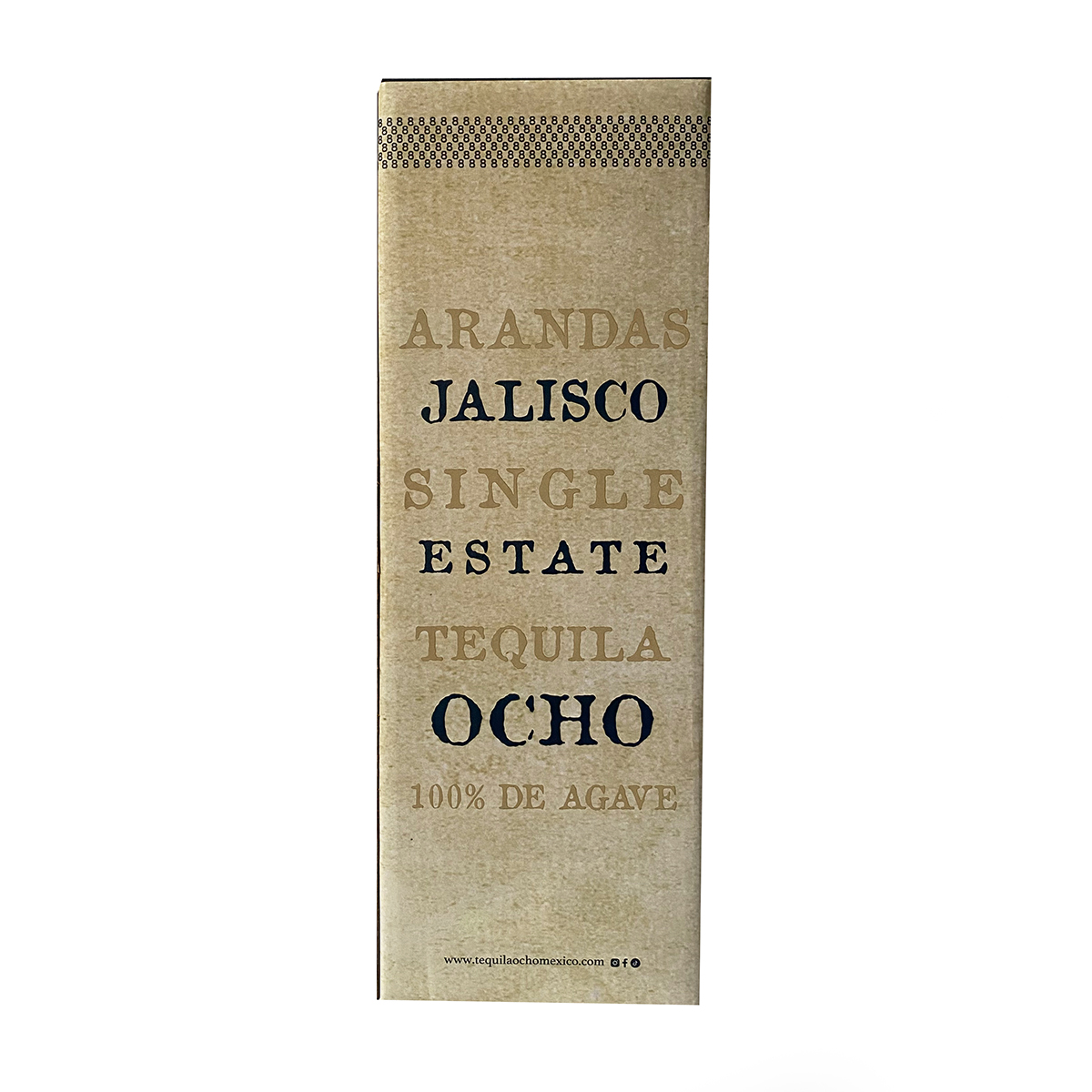 Gift Pack Tequila Ocho Reposado 750 ml con Licorera